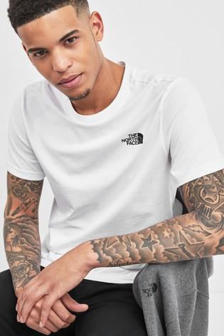 TNF The North Face Simple Dome T Shirt Tee White