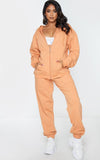 Pretty Little Thing Chestnut Extreme Tracksuit